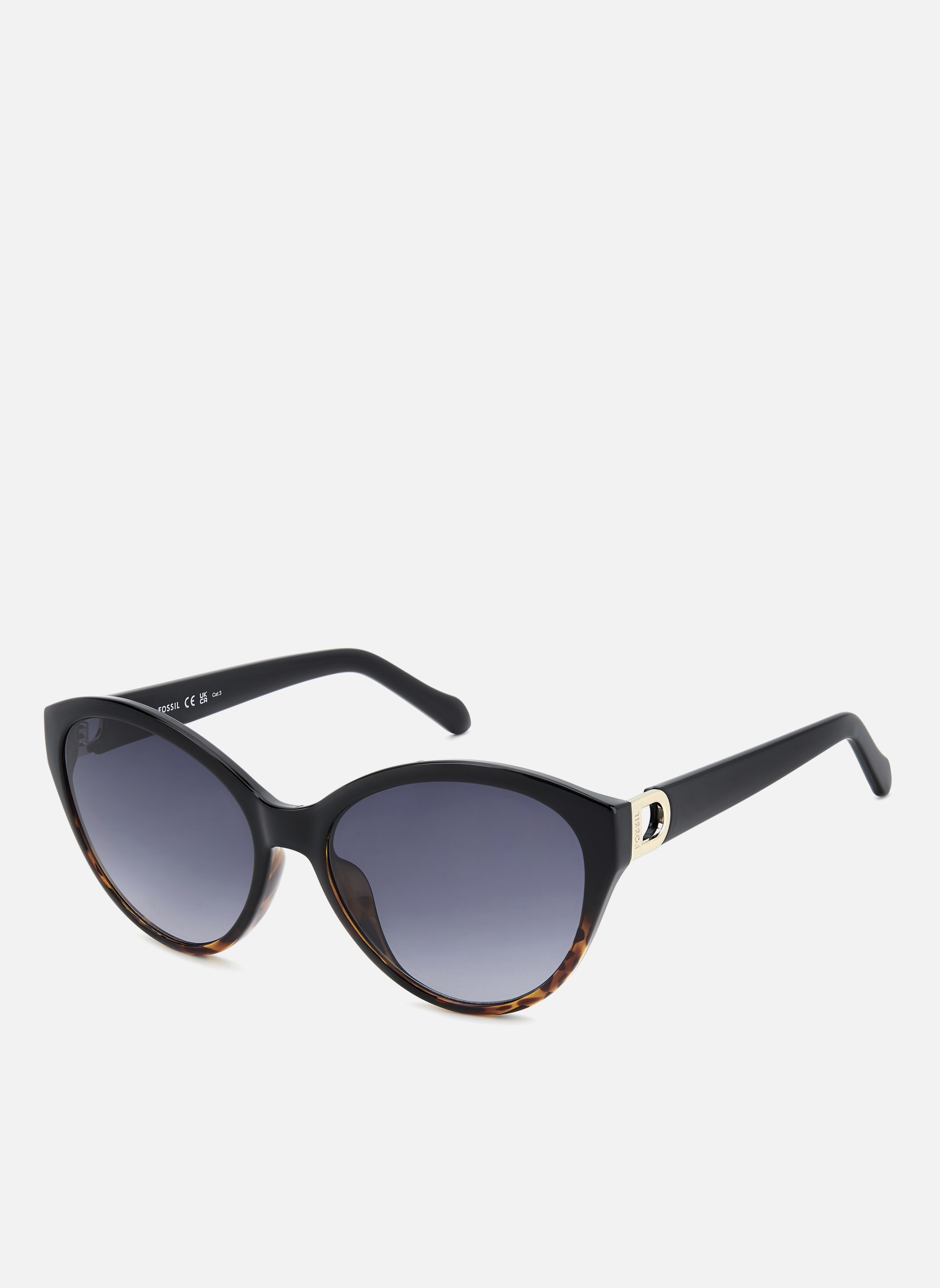 Lunettes de soleil femme noir Fossil Lunettes de soleil femme noir Noir