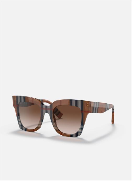 Burberry Lunettes de soleil femme marron