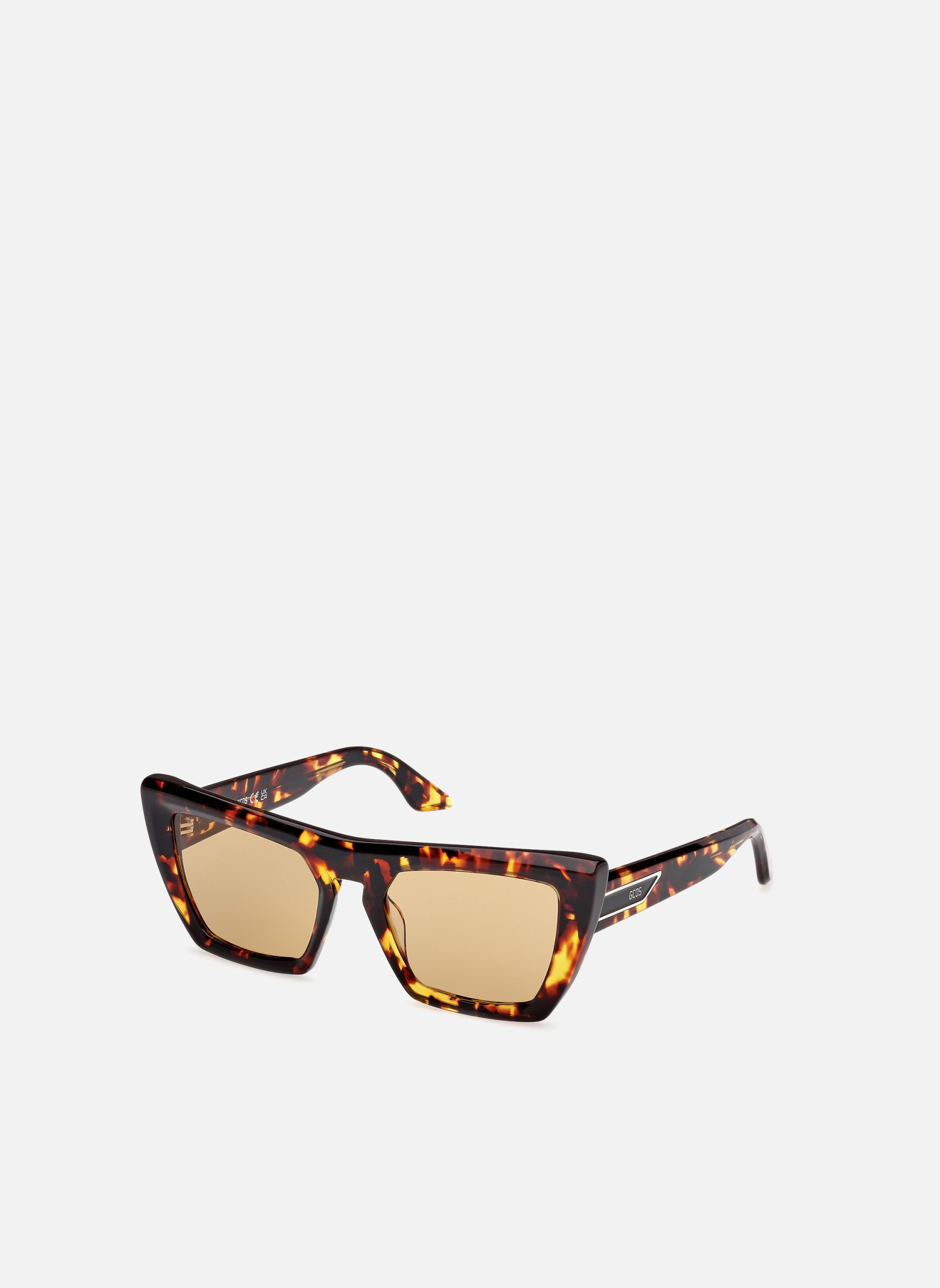 Lunettes de soleil homme marron GCDS Lunettes de soleil homme marron Marron