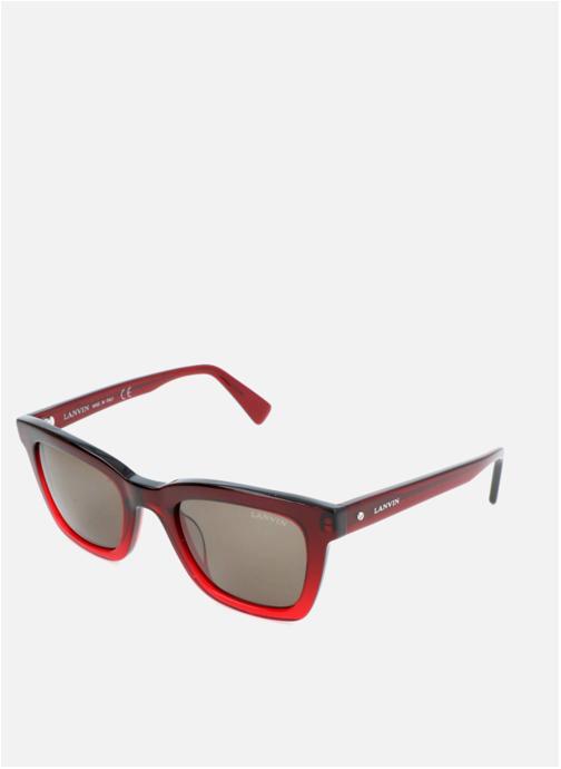 Lanvin Lunettes de soleil femme rouge