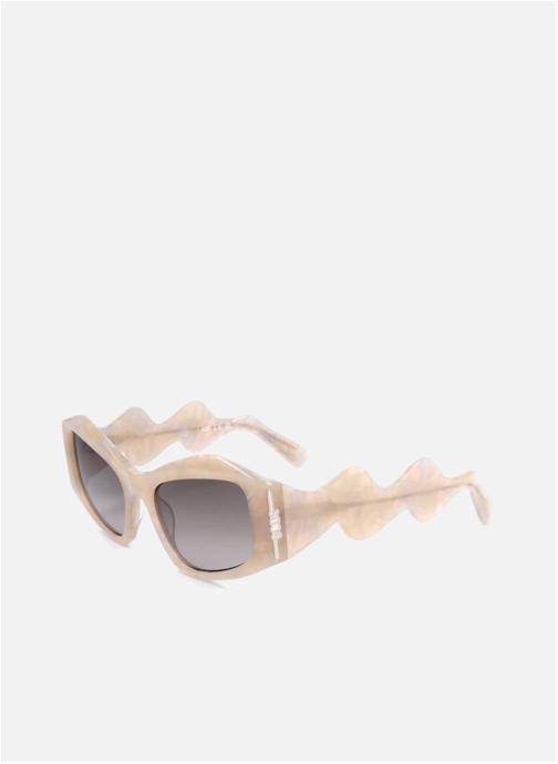 GCDS Lunettes de soleil homme beige