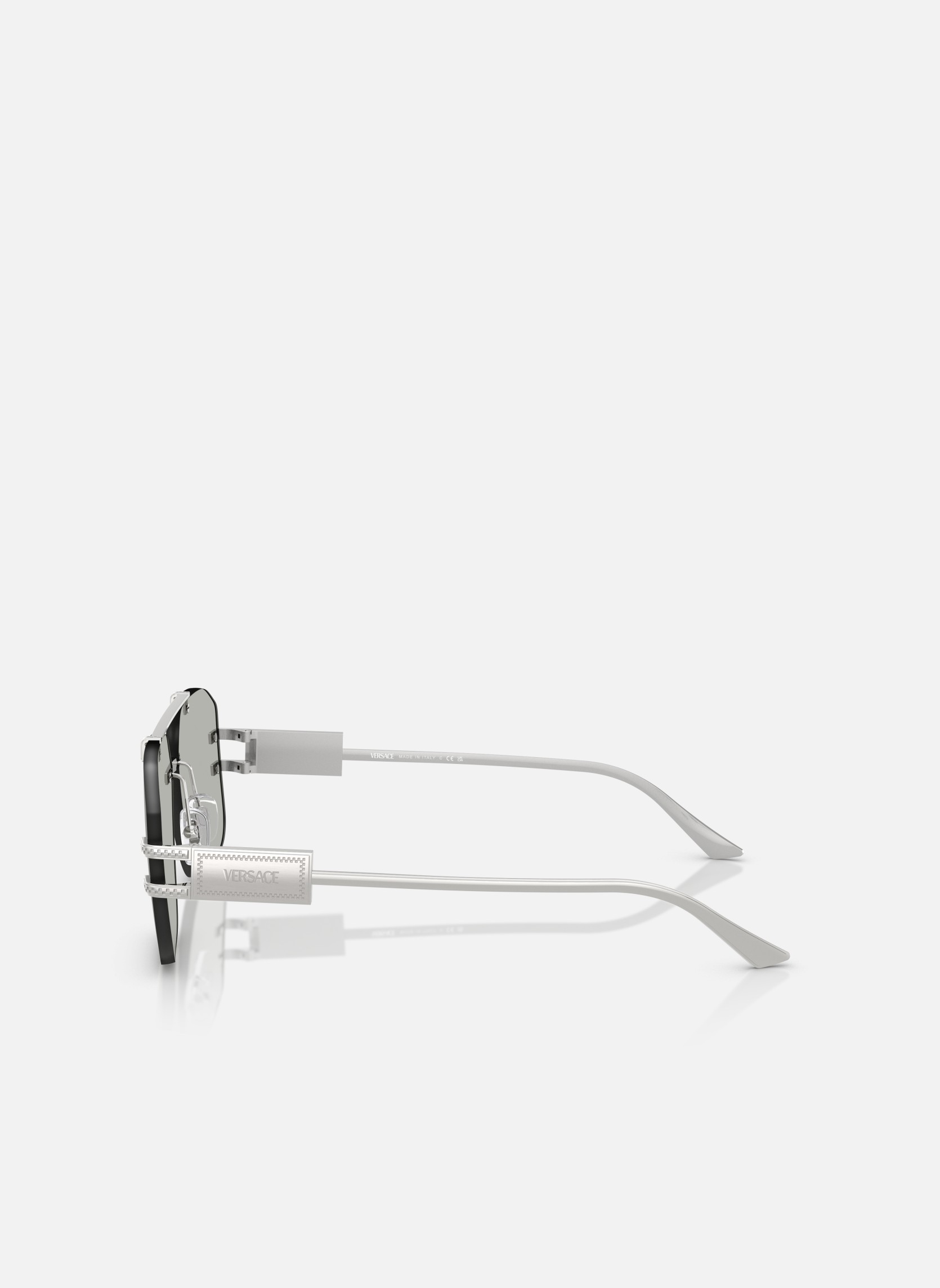 Lunettes de soleil homme argent Versace Lunettes de soleil homme argent Argent