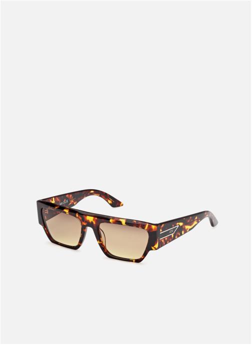 GCDS Lunettes de soleil homme marron
