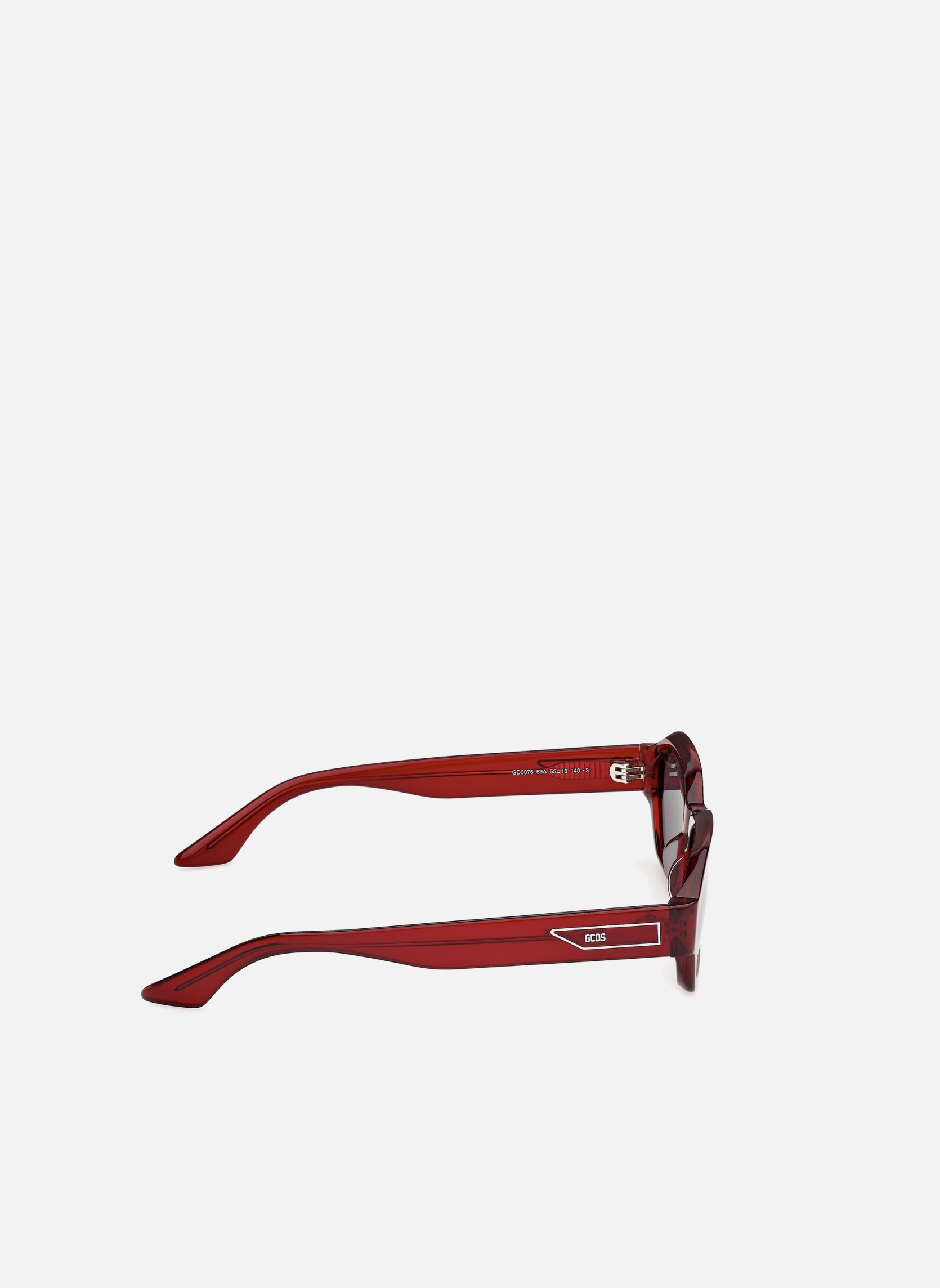Lunettes de soleil homme rouge GCDS Lunettes de soleil homme rouge Rouge