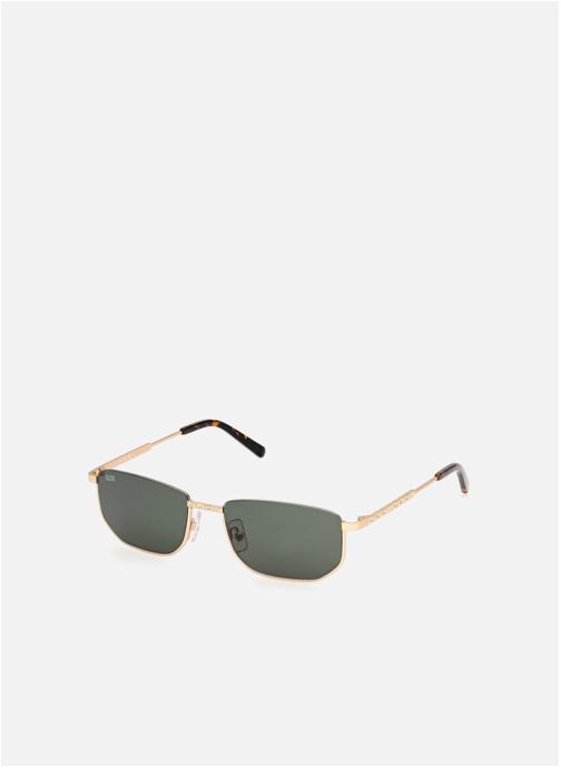 GCDS Lunettes de soleil homme or et bronze