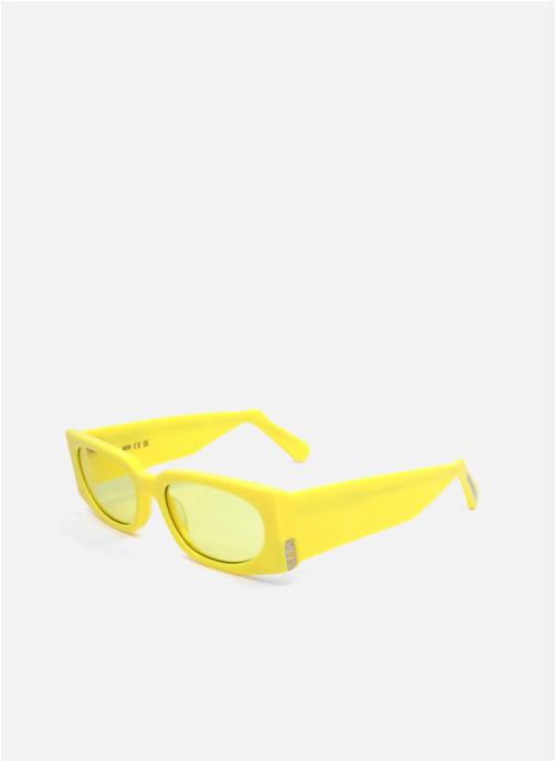 GCDS Lunettes de soleil homme jaune