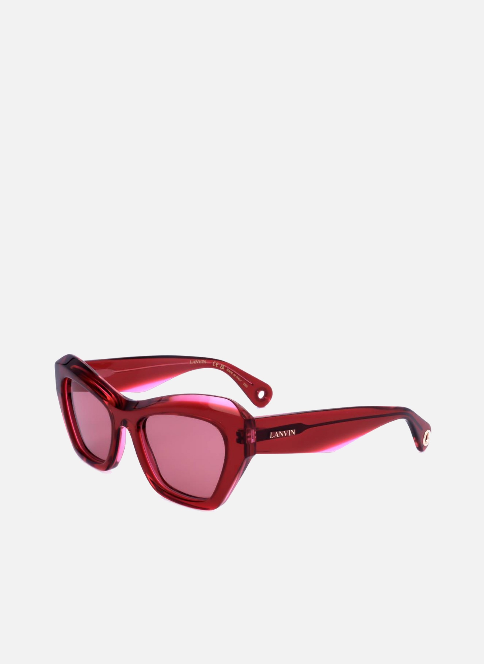 Lunettes de soleil femme rouge Lanvin Lunettes de soleil femme rouge Rouge