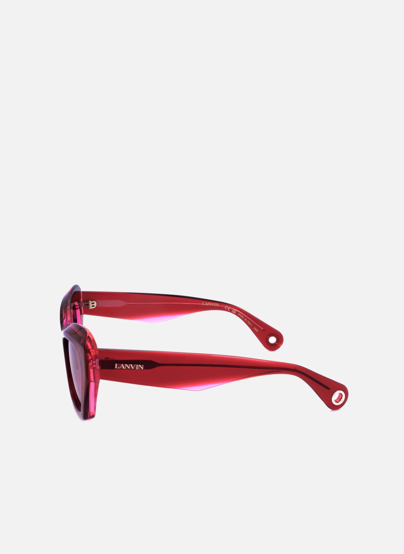 Lunettes de soleil femme rouge Lanvin Lunettes de soleil femme rouge Rouge