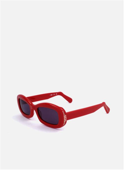 GCDS Lunettes de soleil homme rouge