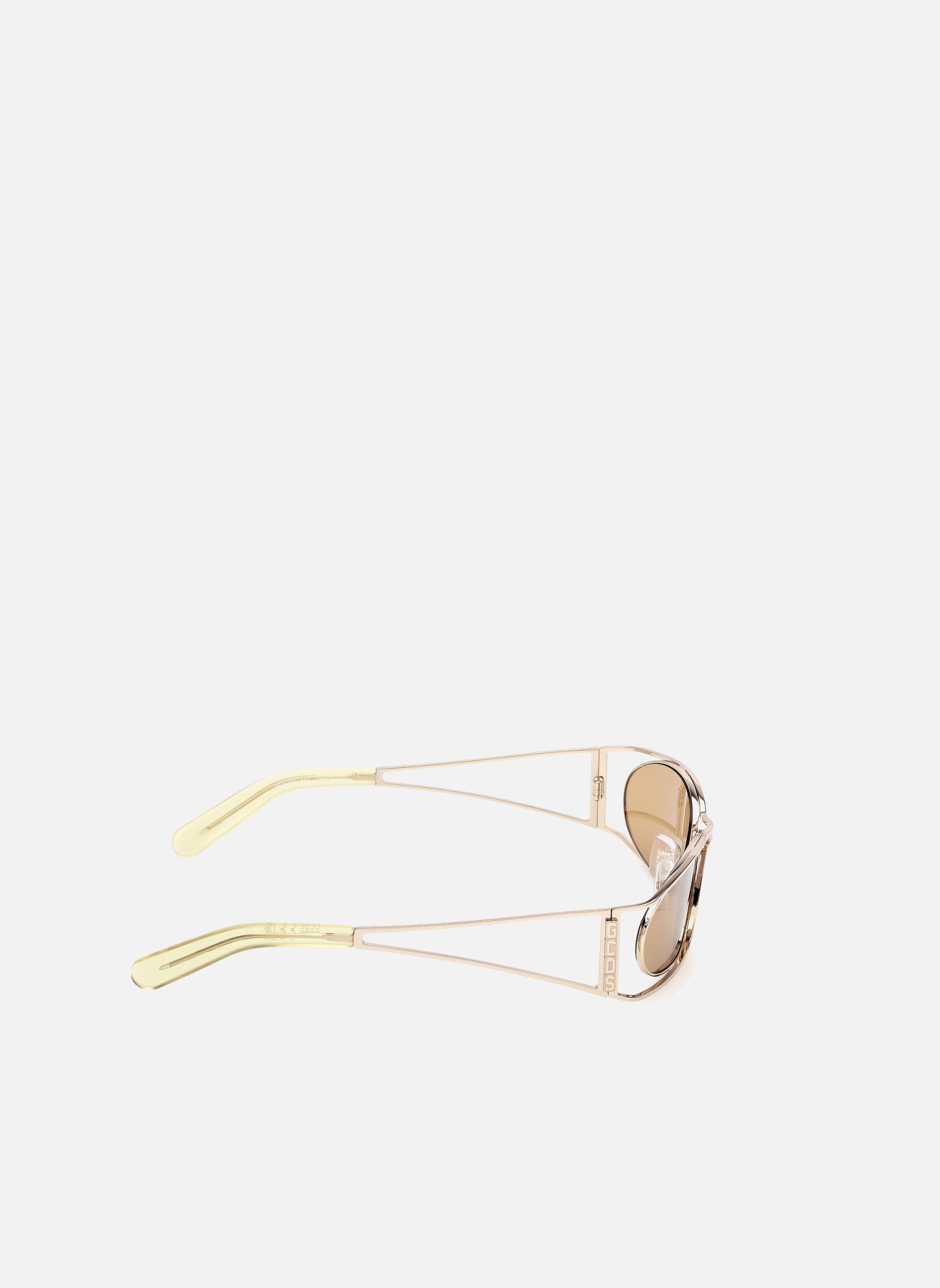 Lunettes de soleil homme or et bronze GCDS Lunettes de soleil homme or et bronze Or