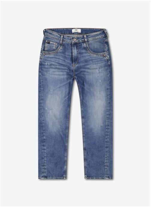 Le temps des cerises Jeans droit Jeans loose Blue femme bleu