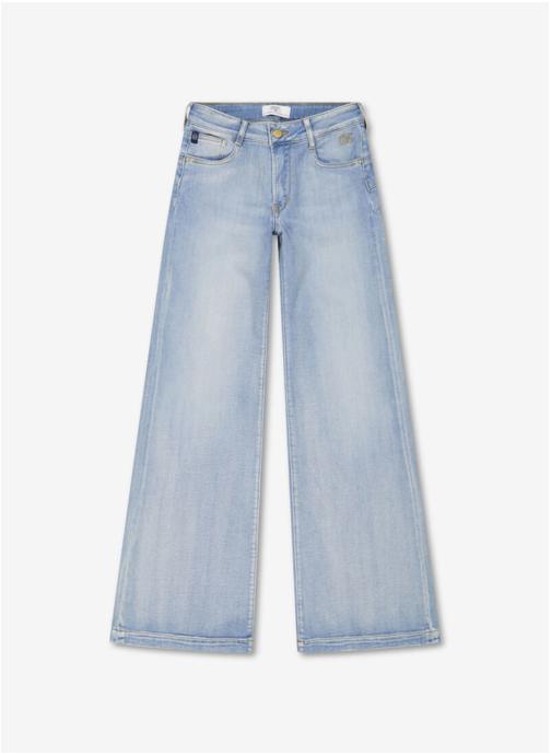 Le temps des cerises Jeans droit Jeans flare PULP high flare Blue femme bleu