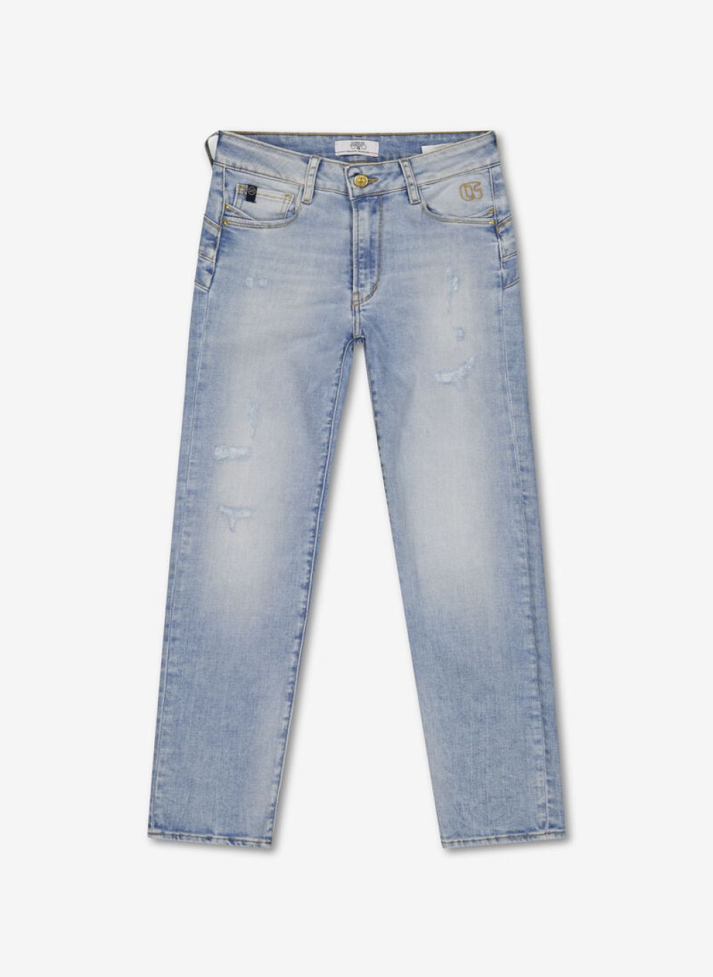 Jeans droit Jeans push-up droite taille haute PULP Blue femme bleu Le temps des cerises Jeans droit Jeans push-up droite taille haute PULP Blue femme bleu Bleu