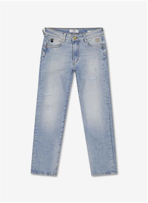 Le temps des cerises Jeans droit Jeans push-up droite taille haute PULP Blue femme bleu