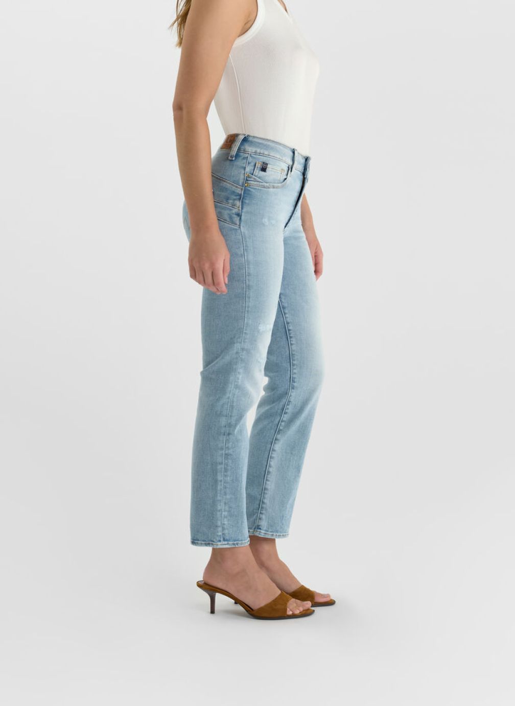 Jeans droit Jeans push-up droite taille haute PULP Blue femme bleu Le temps des cerises Jeans droit Jeans push-up droite taille haute PULP Blue femme bleu Bleu