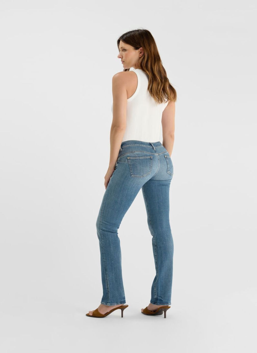 Jeans droit Jeans push-up droite PULP Blue femme bleu Le temps des cerises Jeans droit Jeans push-up droite PULP Blue femme bleu Bleu