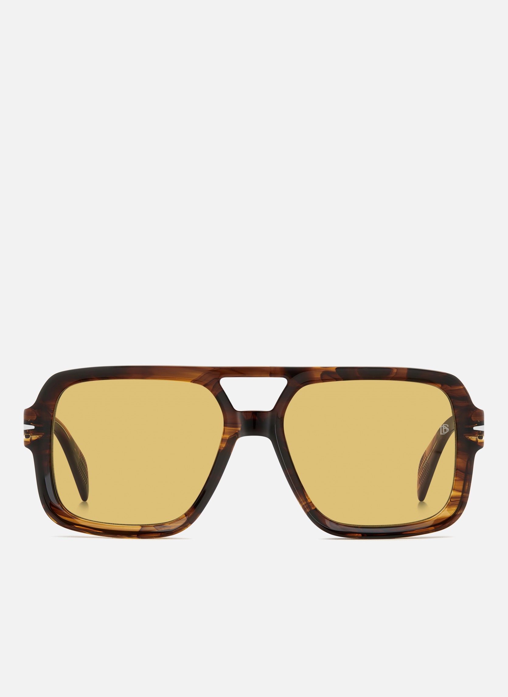 Lunettes de soleil homme marron David Beckham Lunettes de soleil homme marron Marron
