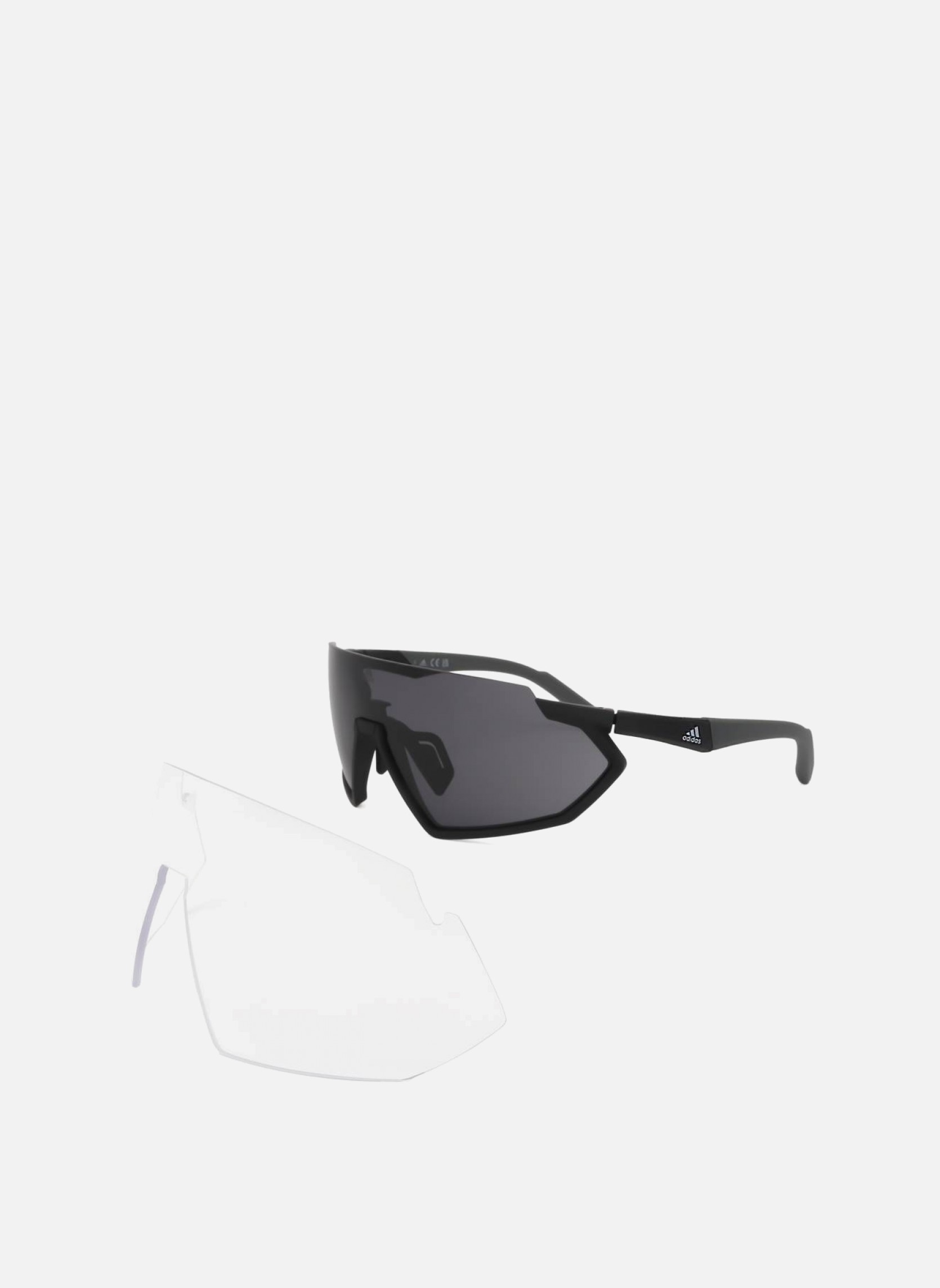 Lunettes de soleil homme noir Adidas Sport Lunettes de soleil homme noir Noir