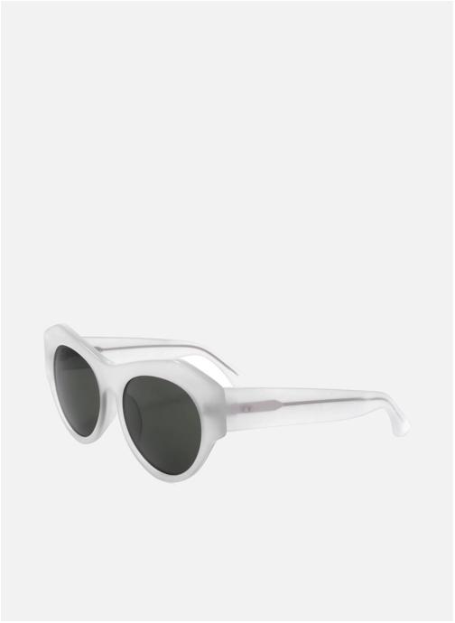 Linda Farrow Lunettes de soleil femme beige