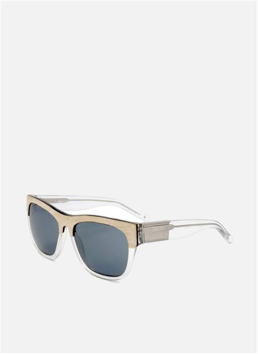 Linda Farrow Lunettes de soleil homme transparent