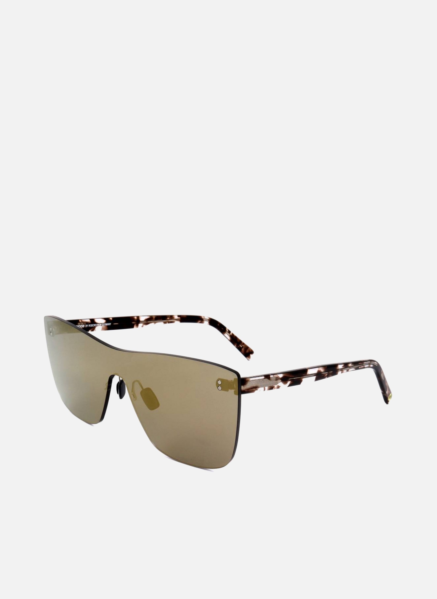 Lunettes de soleil femme or et bronze Rodenstock Lunettes de soleil femme or et bronze Or