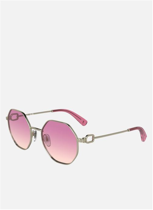 Longchamp Lunettes de soleil femme or et bronze