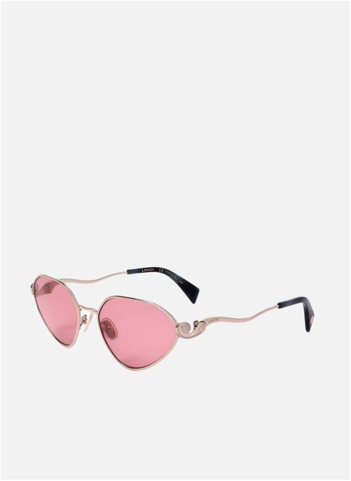 Lanvin Lunettes de soleil femme or et bronze