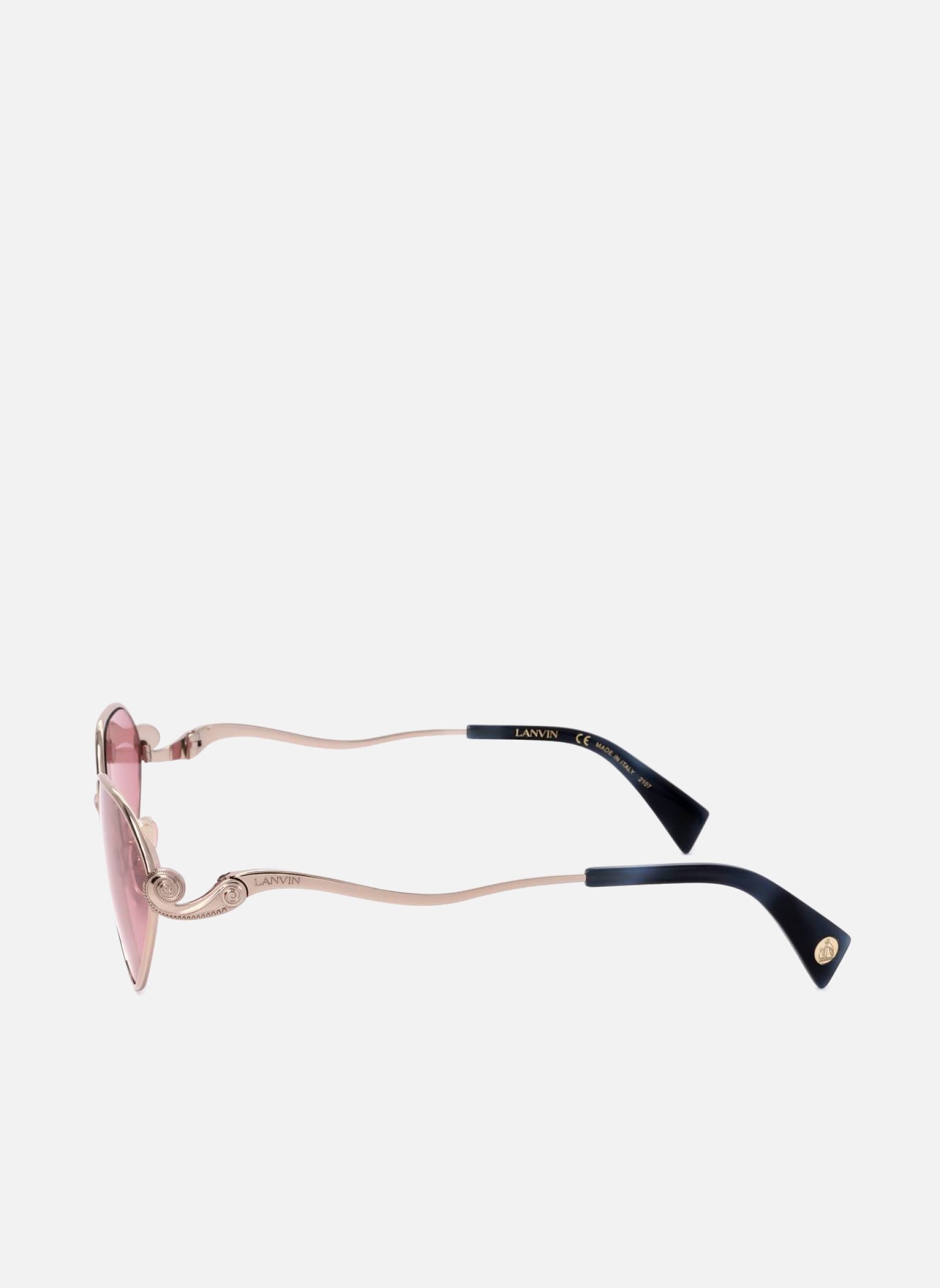 Lunettes de soleil femme or et bronze Lanvin Lunettes de soleil femme or et bronze Or