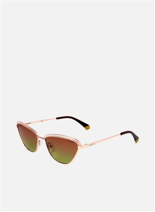 Polaroid Lunettes de soleil femme or et bronze