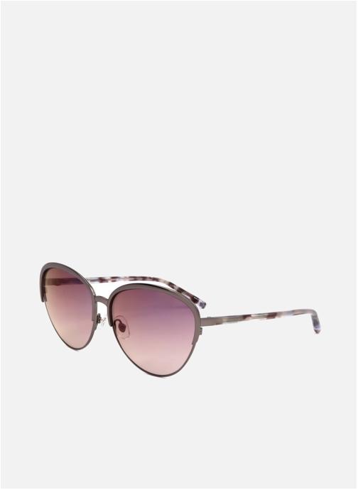 Linda Farrow Lunettes de soleil femme argent