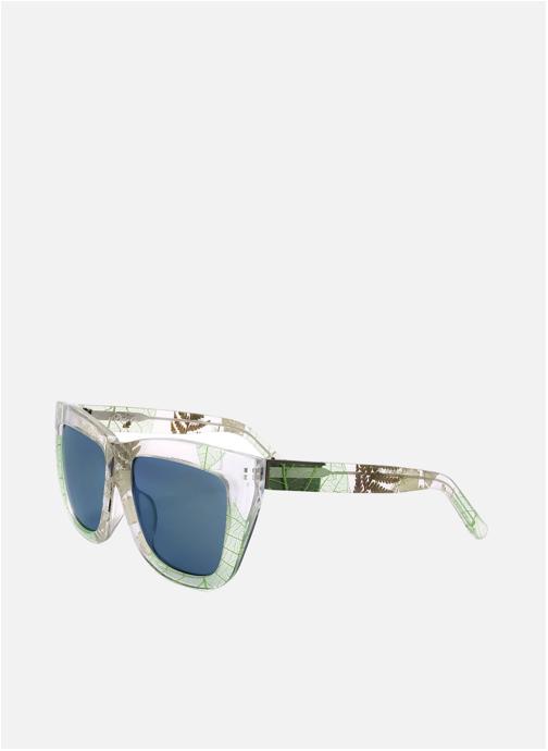 Linda Farrow Lunettes de soleil femme transparent