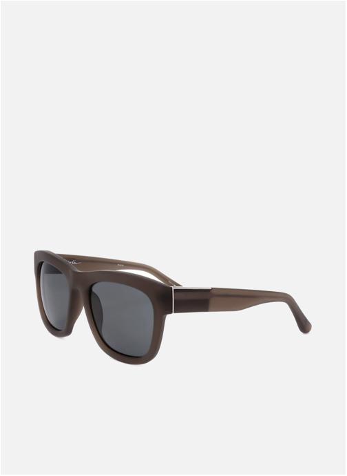 Linda Farrow Lunettes de soleil homme gris