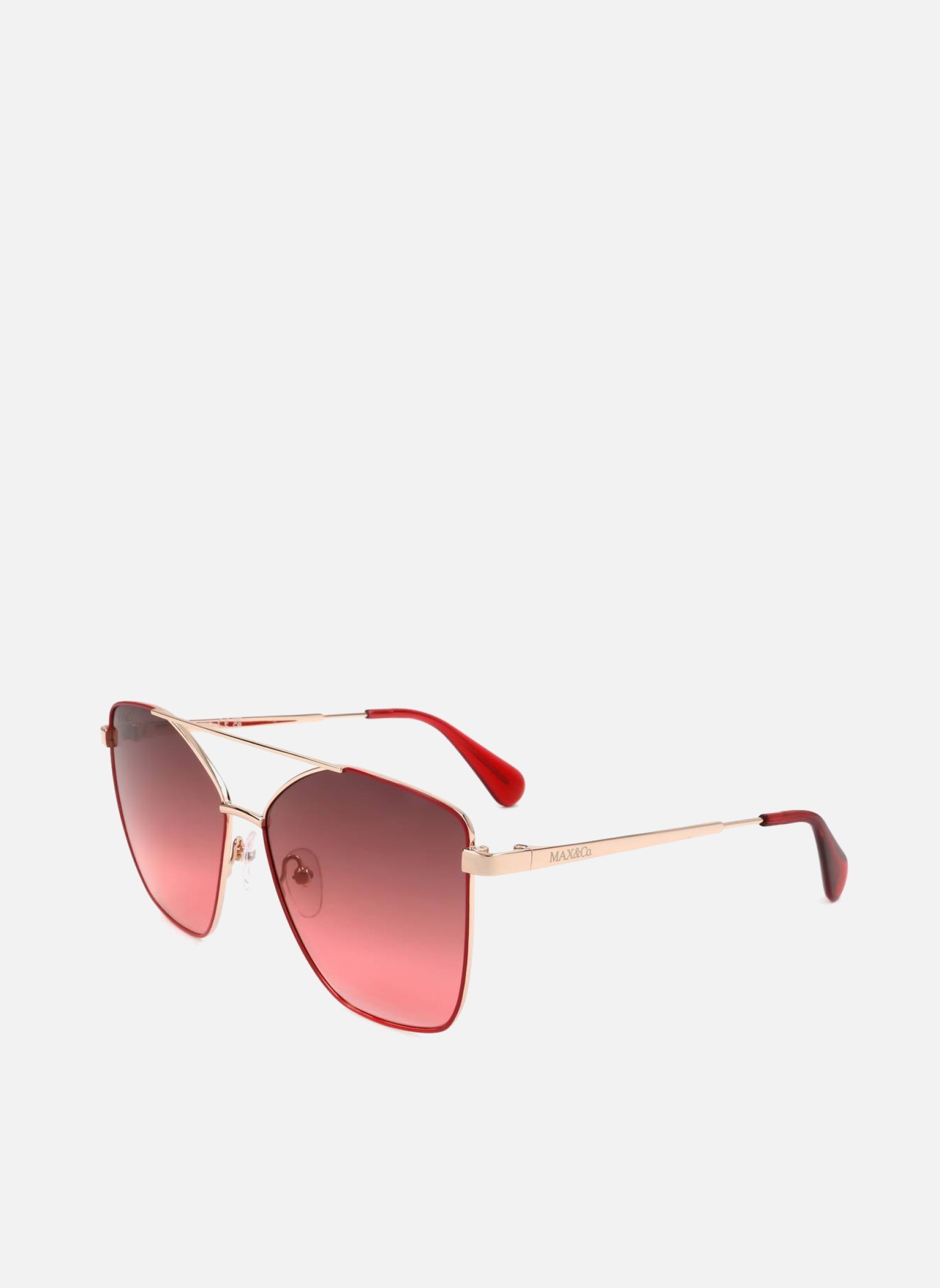 Lunettes de soleil femme or et bronze Max&Co. Lunettes de soleil femme or et bronze Or