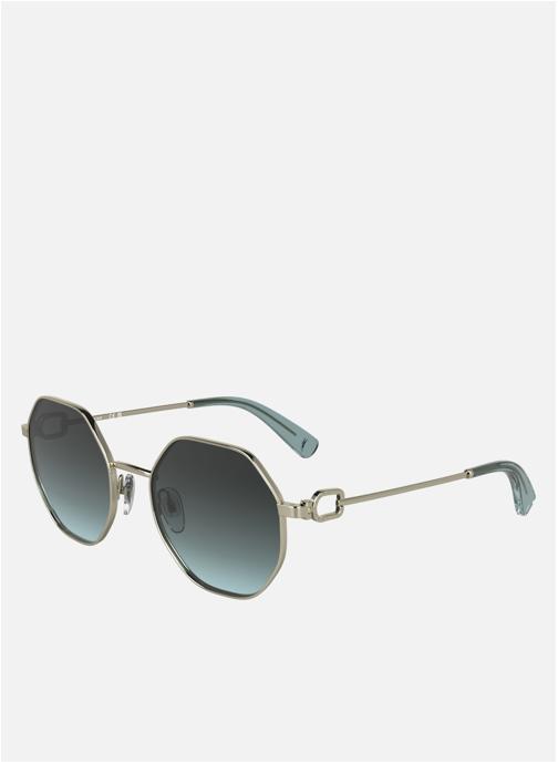Longchamp Lunettes de soleil femme or et bronze