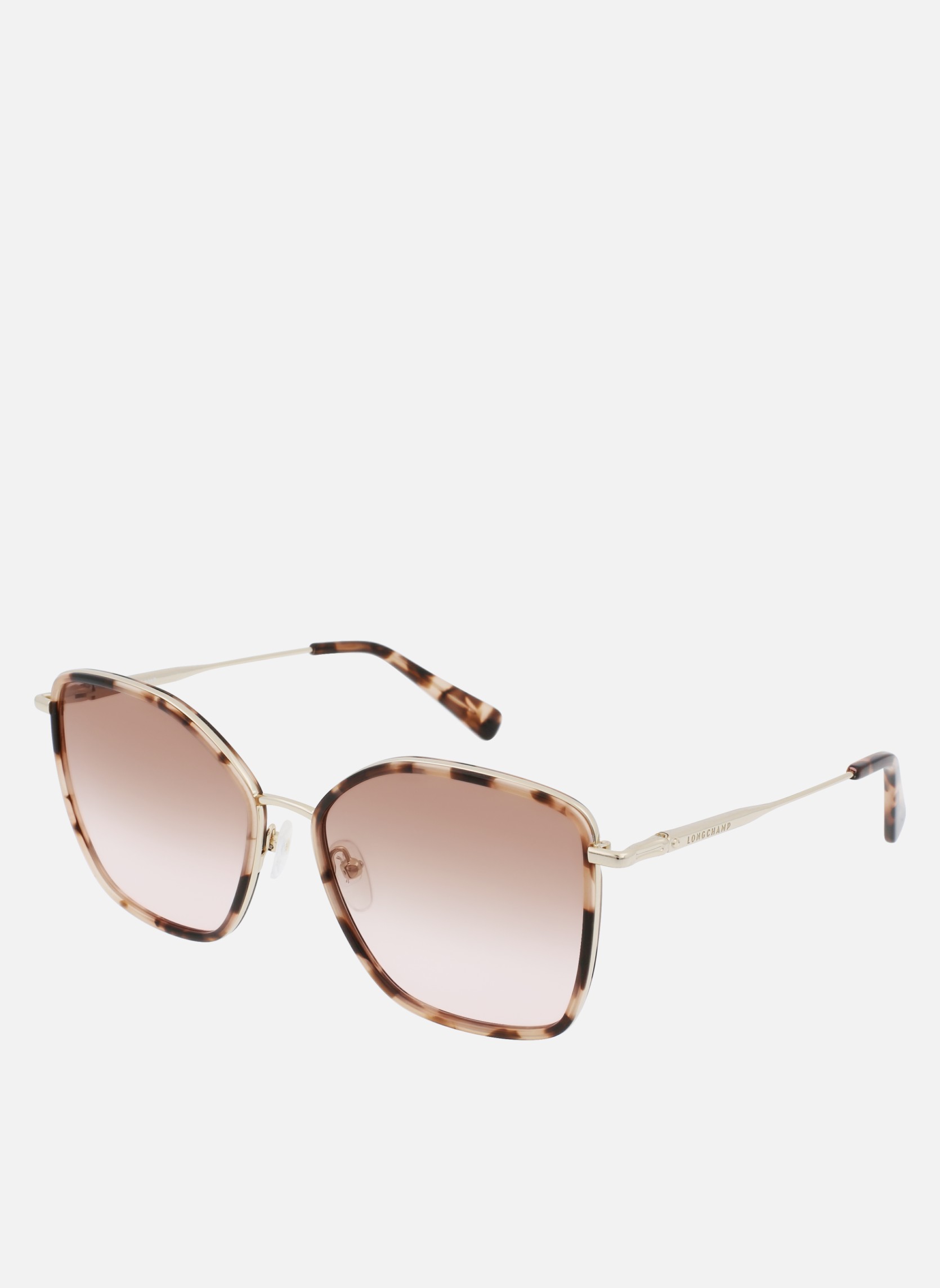 Lunettes de soleil femme or et bronze Longchamp Lunettes de soleil femme or et bronze Or