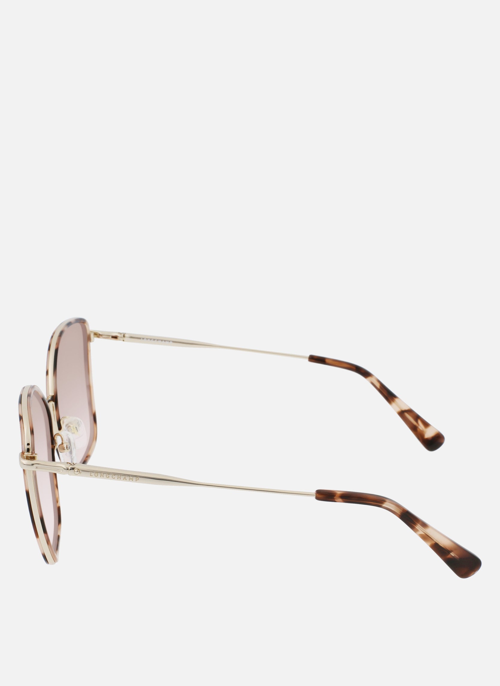 Lunettes de soleil femme or et bronze Longchamp Lunettes de soleil femme or et bronze Or