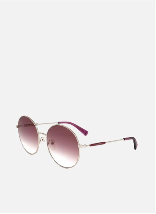 Longchamp Lunettes de soleil femme or et bronze