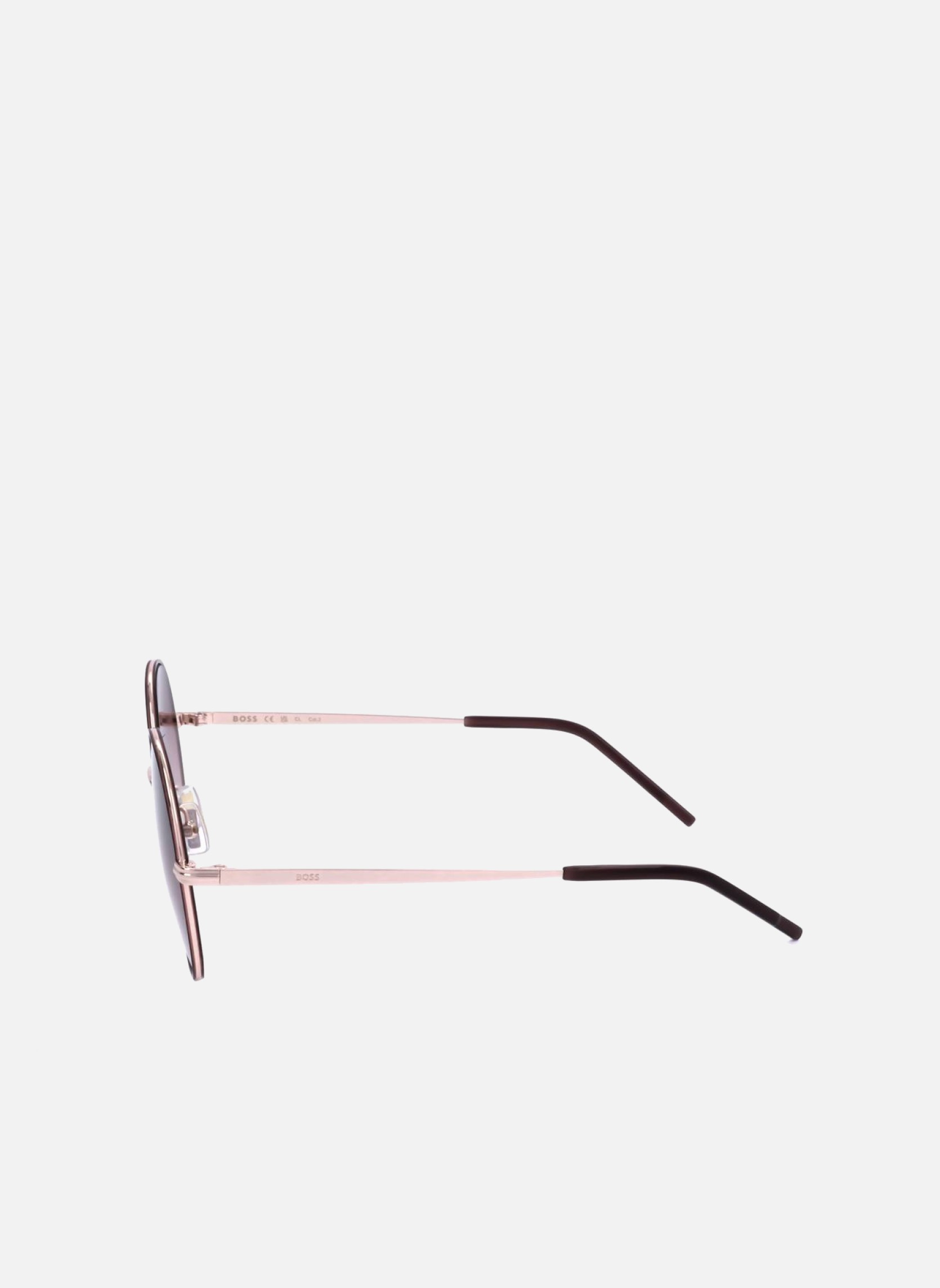 Lunettes de soleil femme or et bronze Hugo Boss Lunettes de soleil femme or et bronze Or