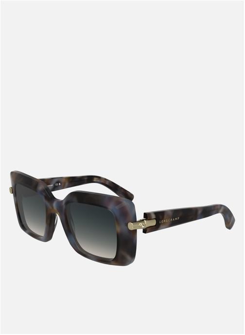 Longchamp Lunettes de soleil femme bleu