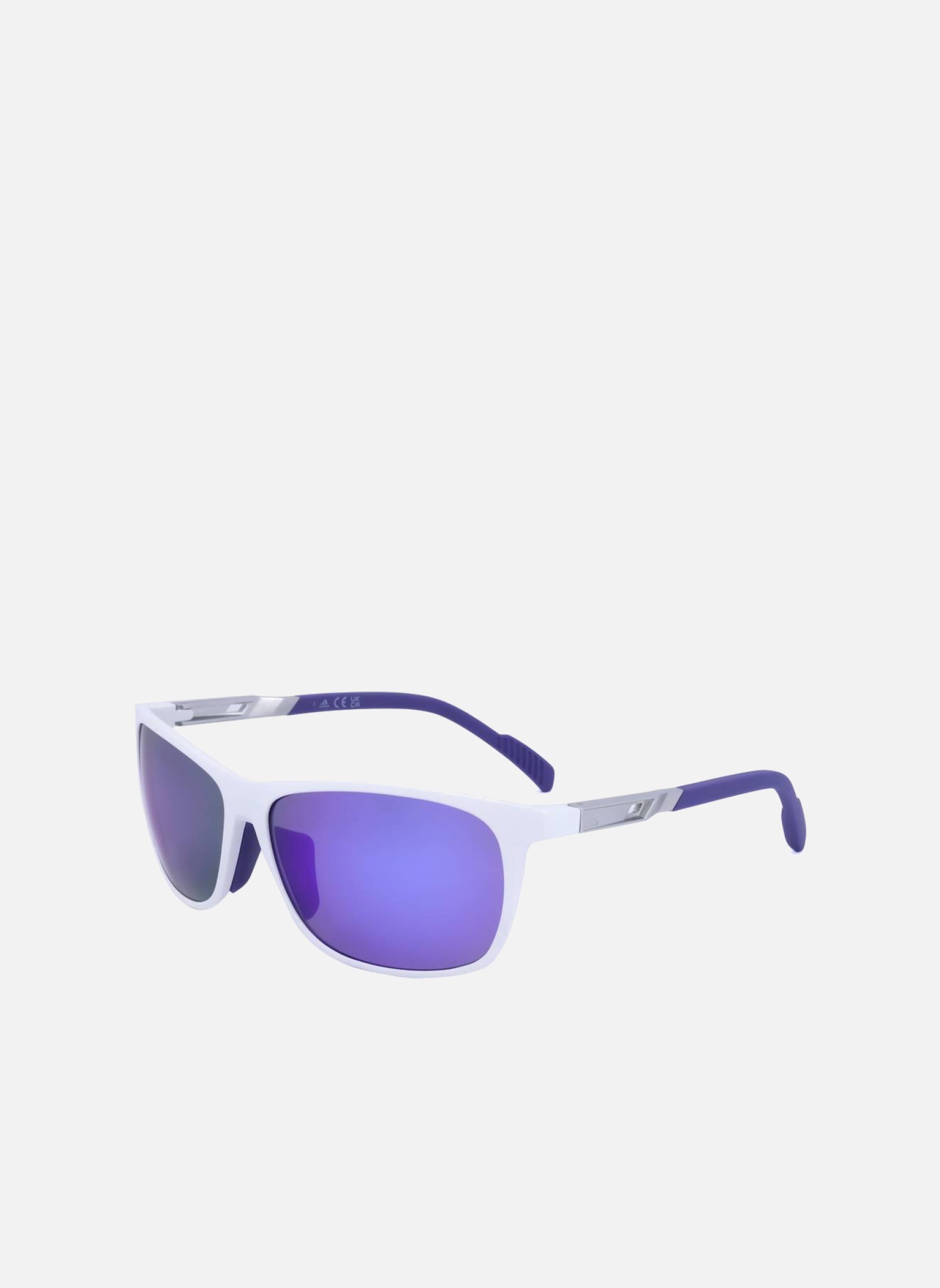 Lunettes de soleil homme blanc Adidas Sport Lunettes de soleil homme blanc Blanc