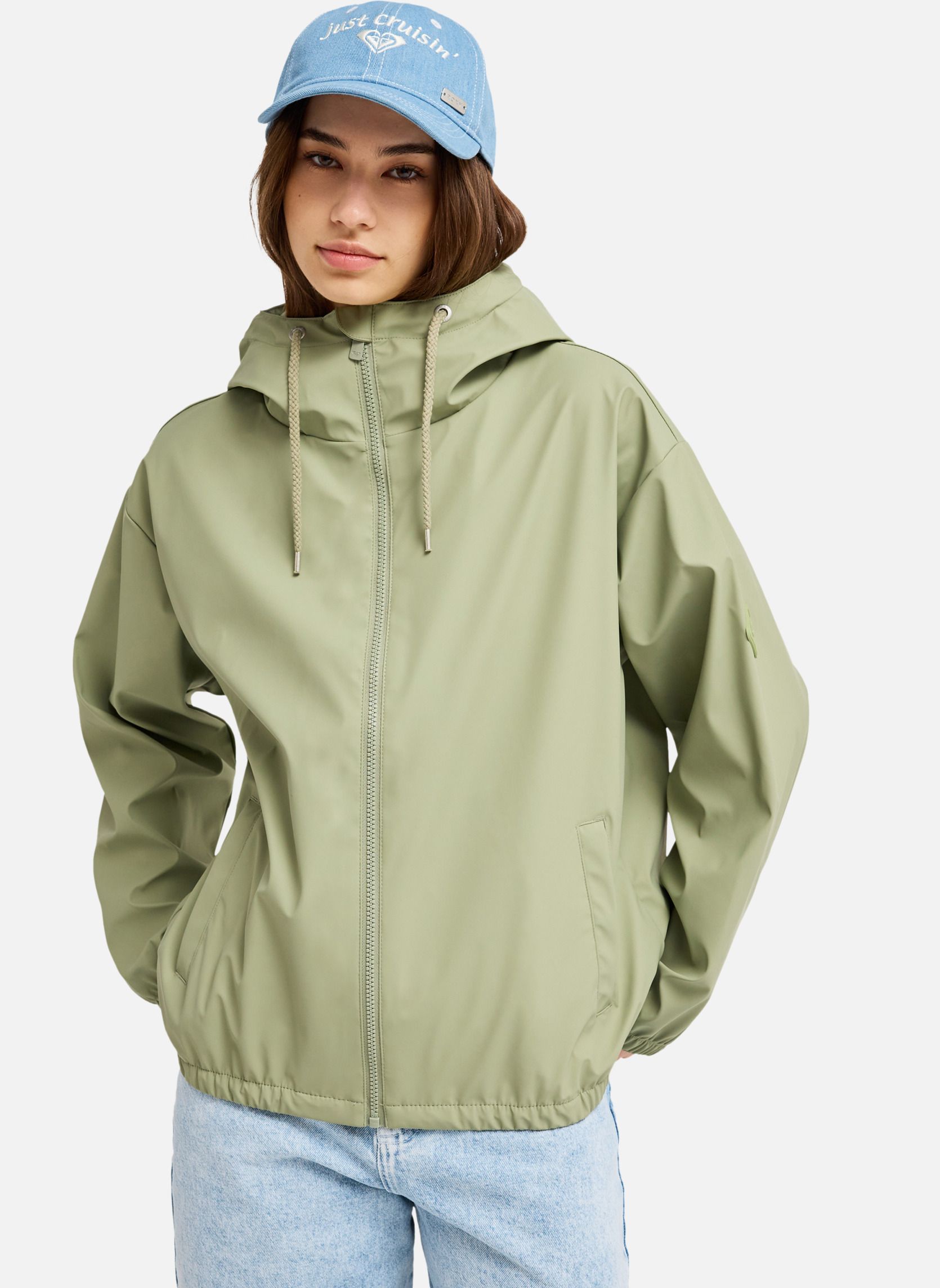 Blousons Wait For Me Light femme vert Roxy Blousons Wait For Me Light femme vert Vert