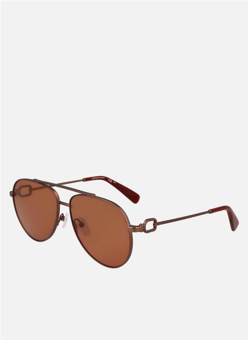 Longchamp Lunettes de soleil femme marron