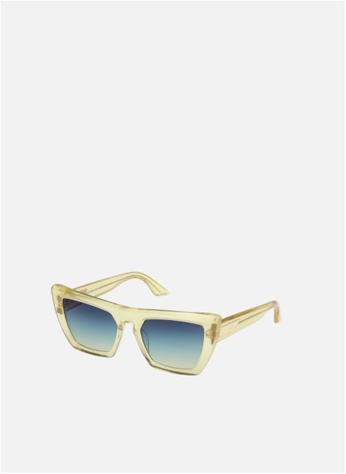 GCDS Lunettes de soleil homme jaune