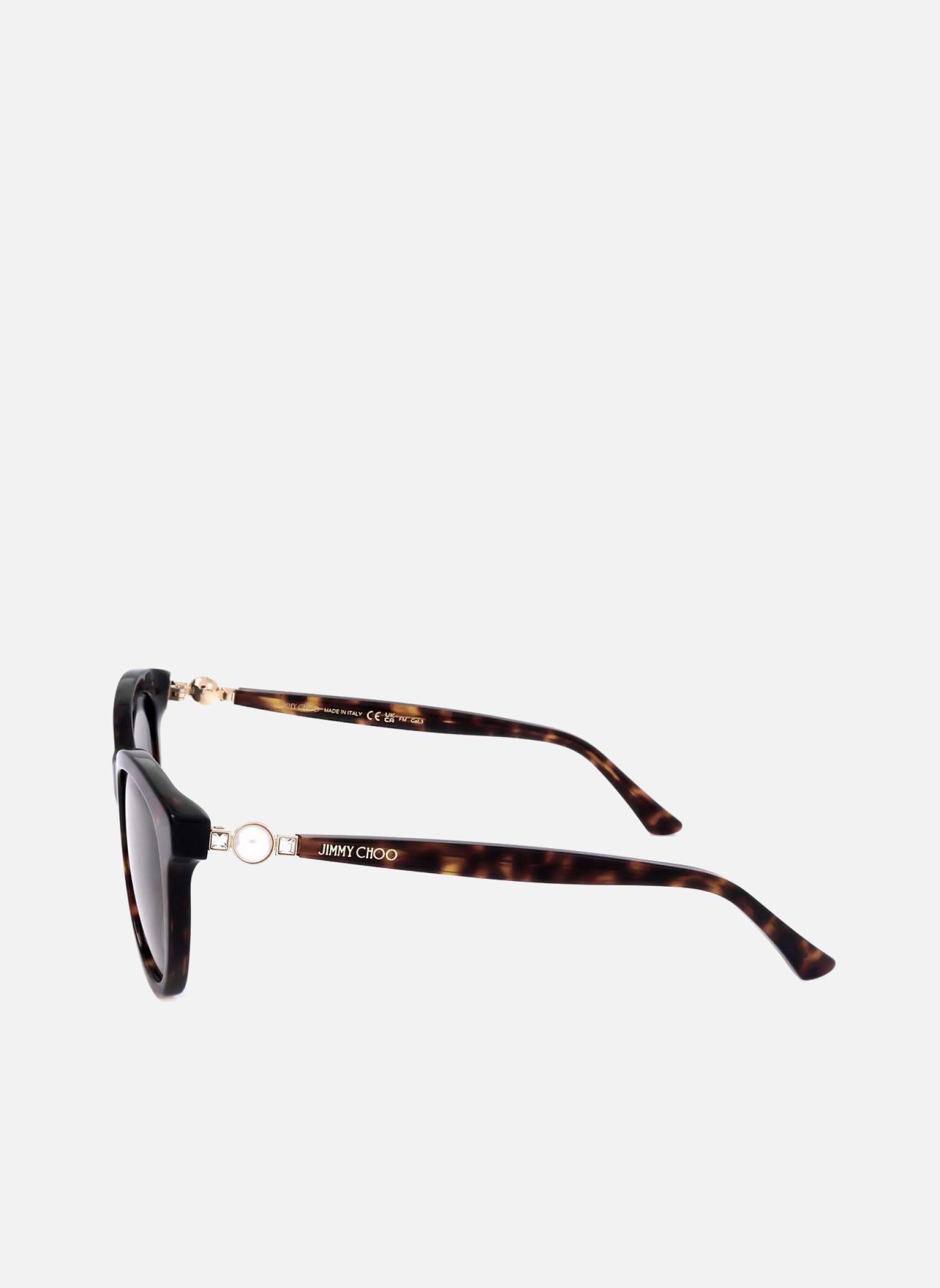 Lunettes de soleil femme marron Jimmy Choo Lunettes de soleil femme marron Marron