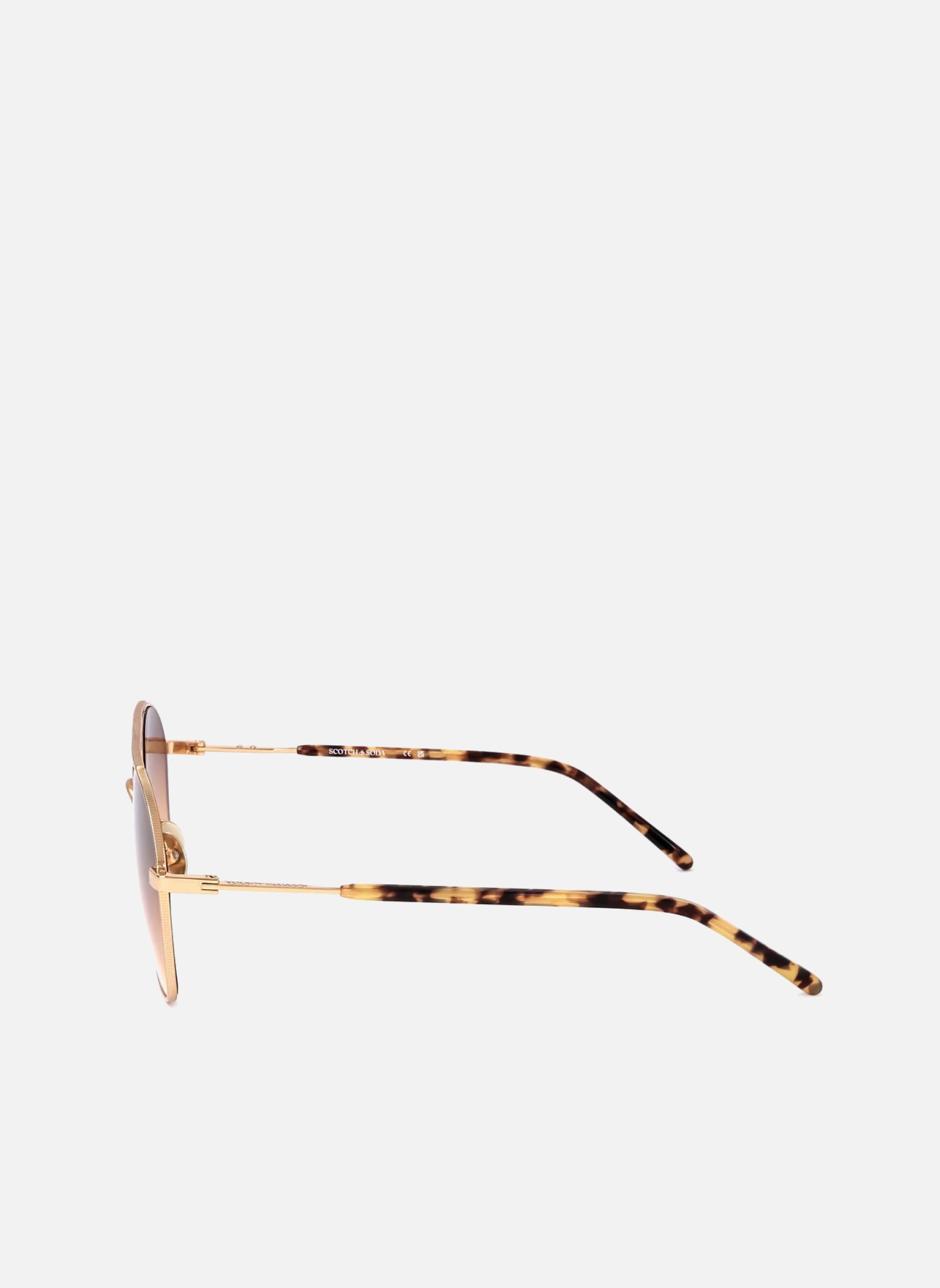Lunettes de soleil homme or et bronze Scotch & Soda Lunettes de soleil homme or et bronze Or