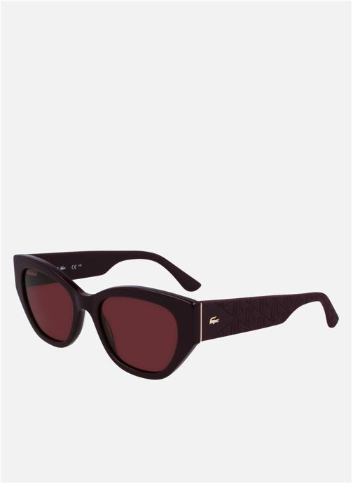 Lacoste Lunettes de soleil femme rouge