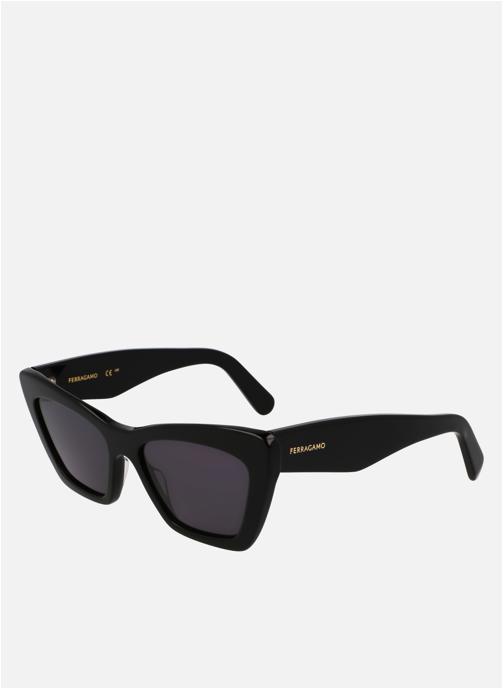 Salvatore Ferragamo Lunettes de soleil femme noir