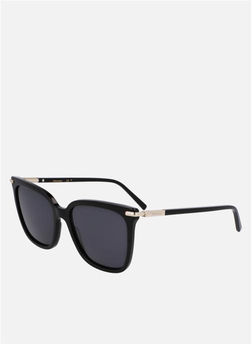 Salvatore Ferragamo Lunettes de soleil femme noir