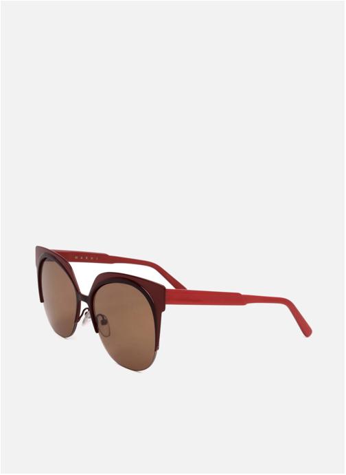 Marni Lunettes de soleil femme rouge