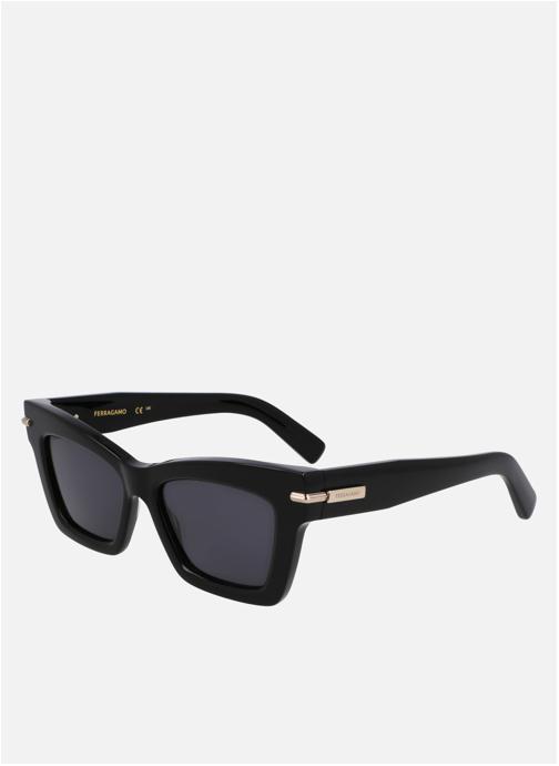 Salvatore Ferragamo Lunettes de soleil femme noir